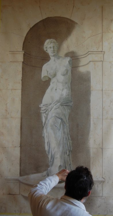 Peinture réalisée par Pierre Maigne